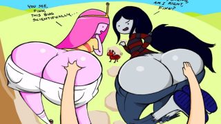 Bubblegum ass show xxx adventure time porn